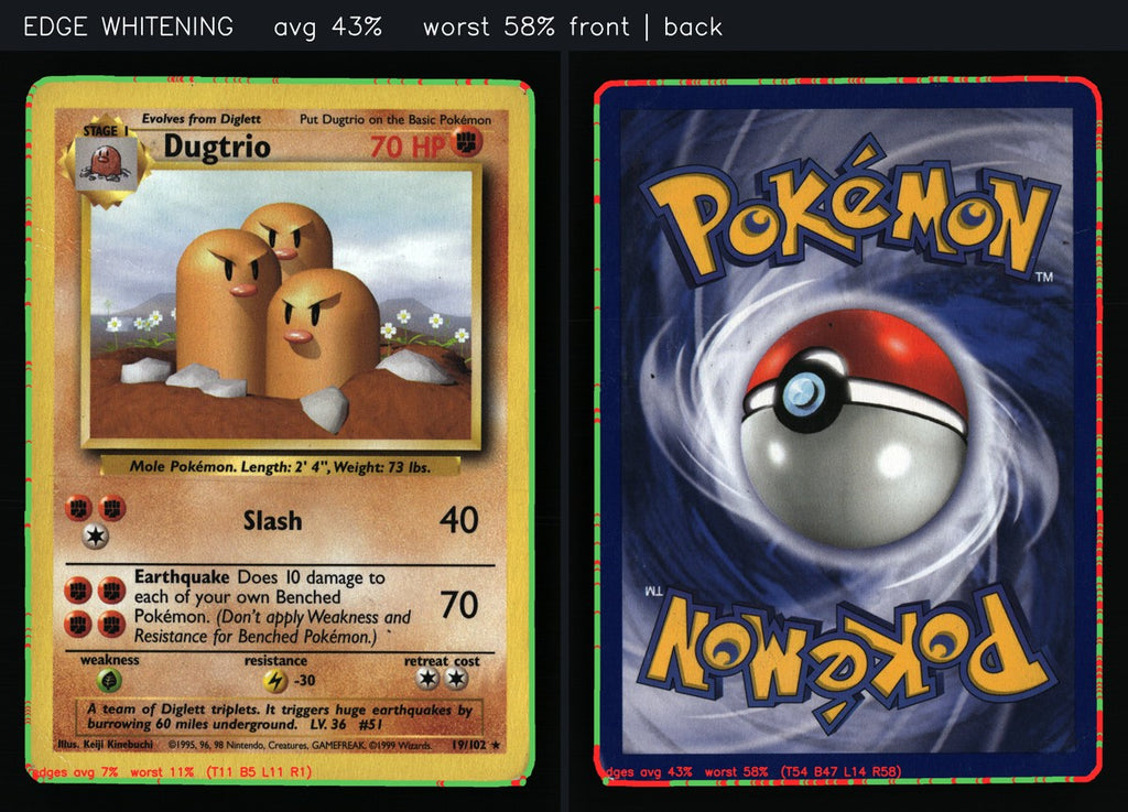 Dugtrio 19/102 — Rare - Base Set · A001