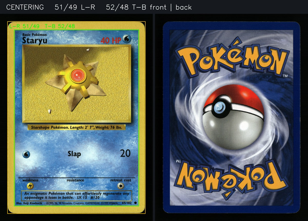 Staryu 65/102 — Common (Good) - Base Set · A011
