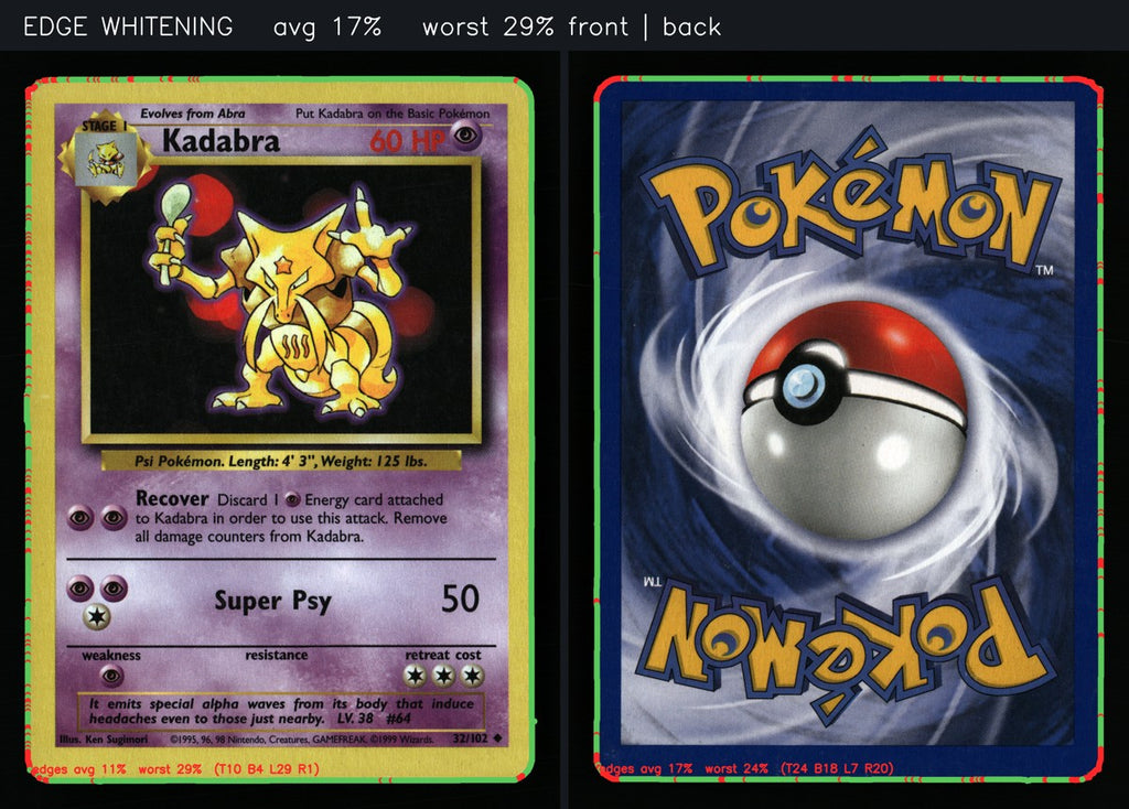 Kadabra 32/102 — Uncommon (Good) - Base Set · A033