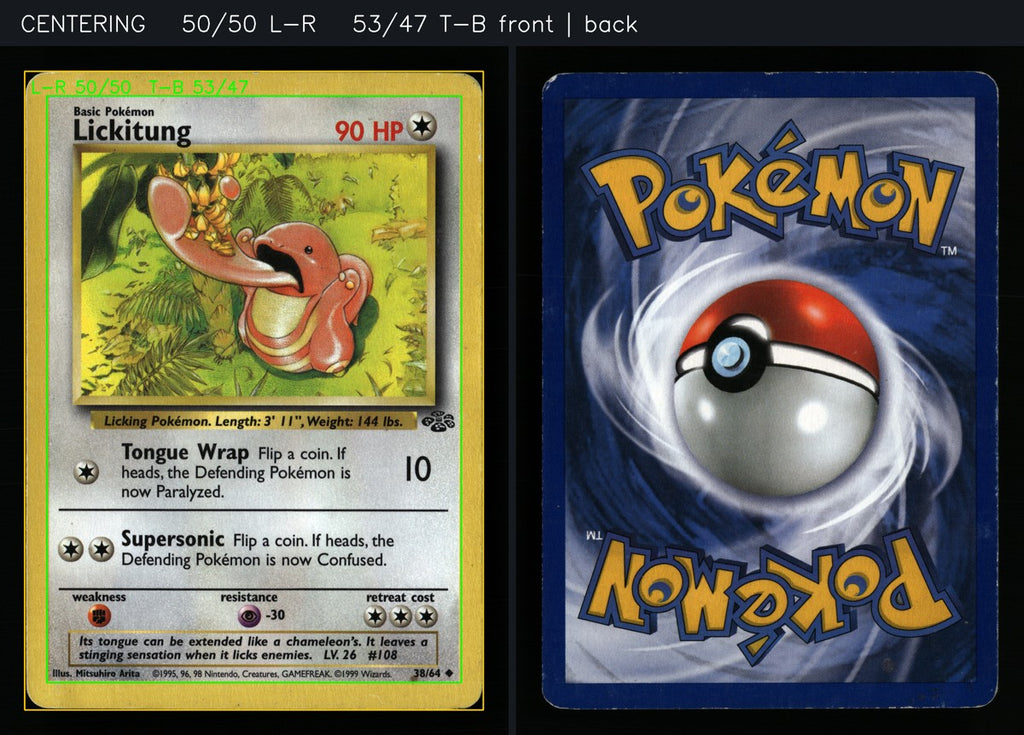 Lickitung 38/64 — Uncommon (Light Played) - Jungle · A017
