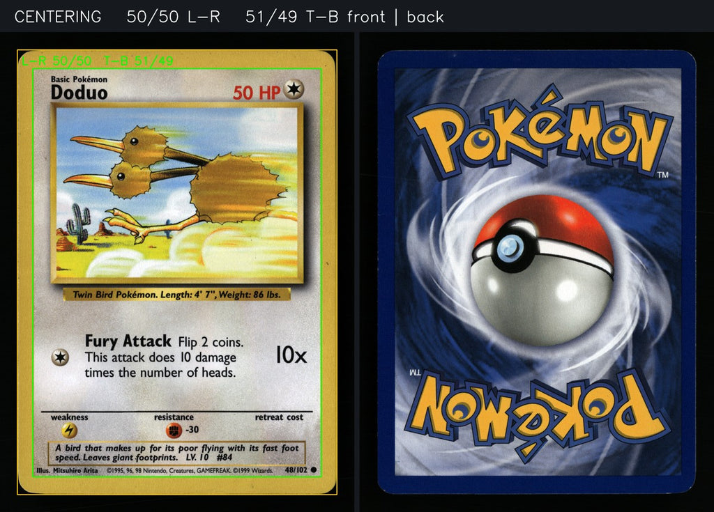 Doduo 48/102 — Common (Excellent) - Base Set · A054