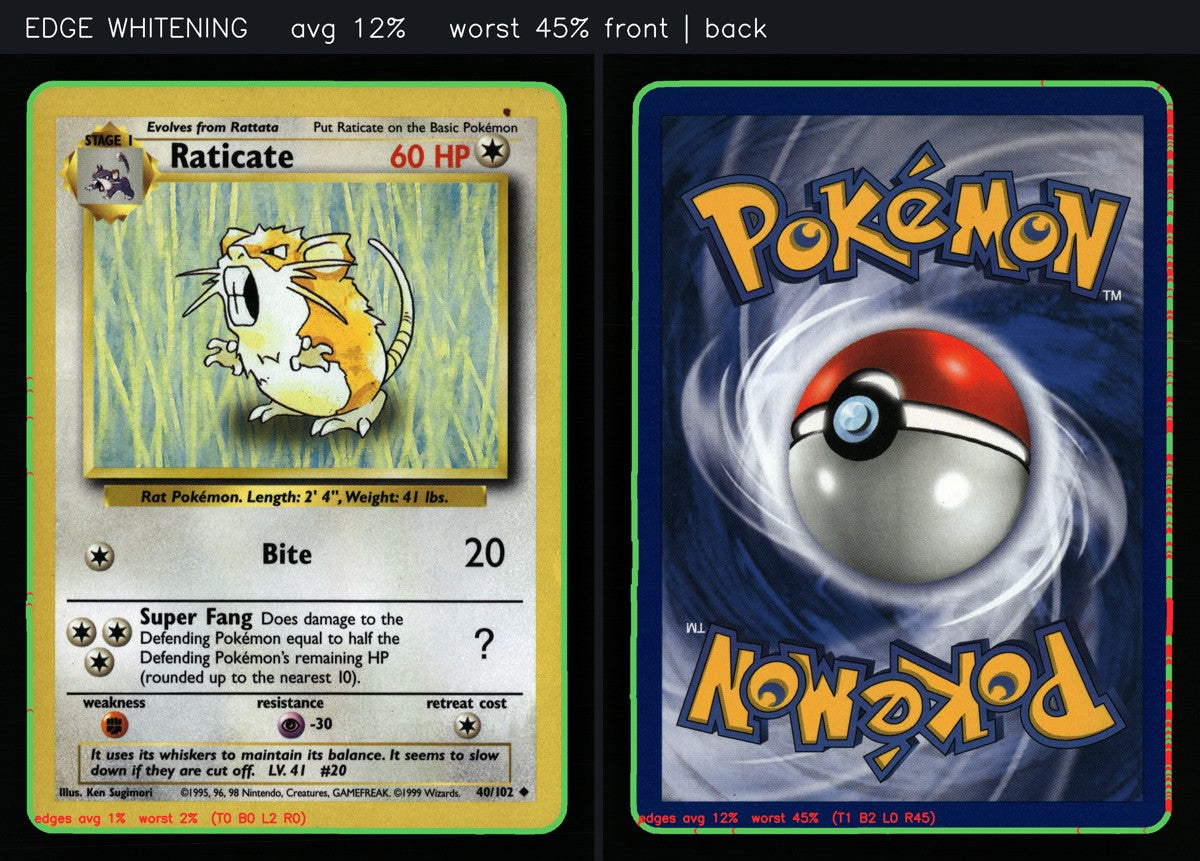 Raticate 40/102 — Uncommon (Good) - Base Set · A057