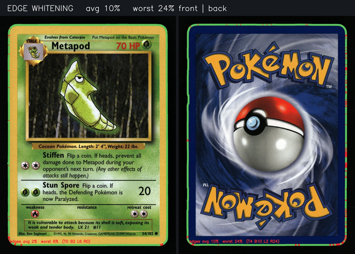 Metapod 54/102 — Common (Excellent) - Base Set · A076