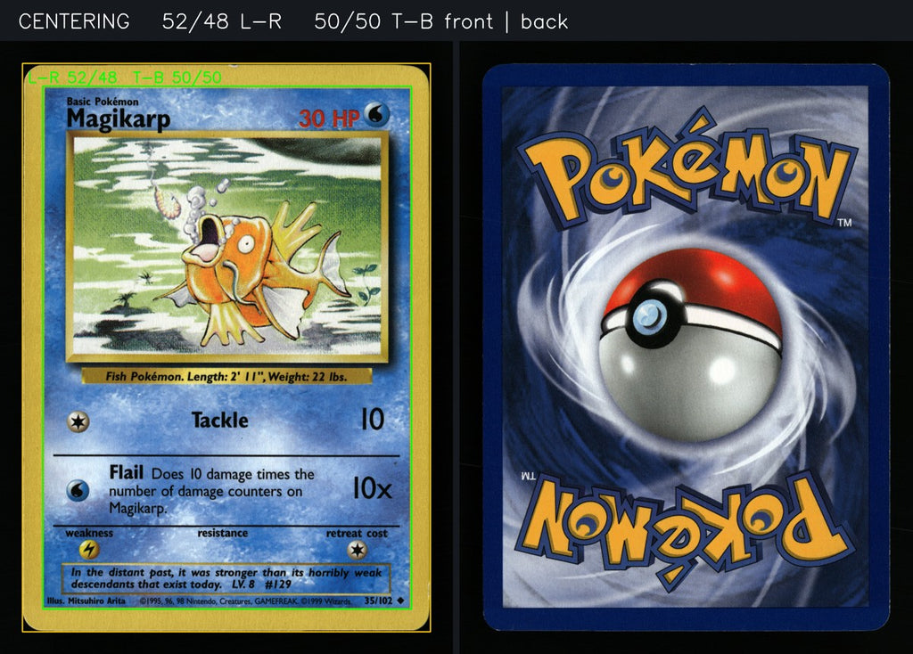 Magikarp 35/102 — Uncommon (Good) - Base Set · A078