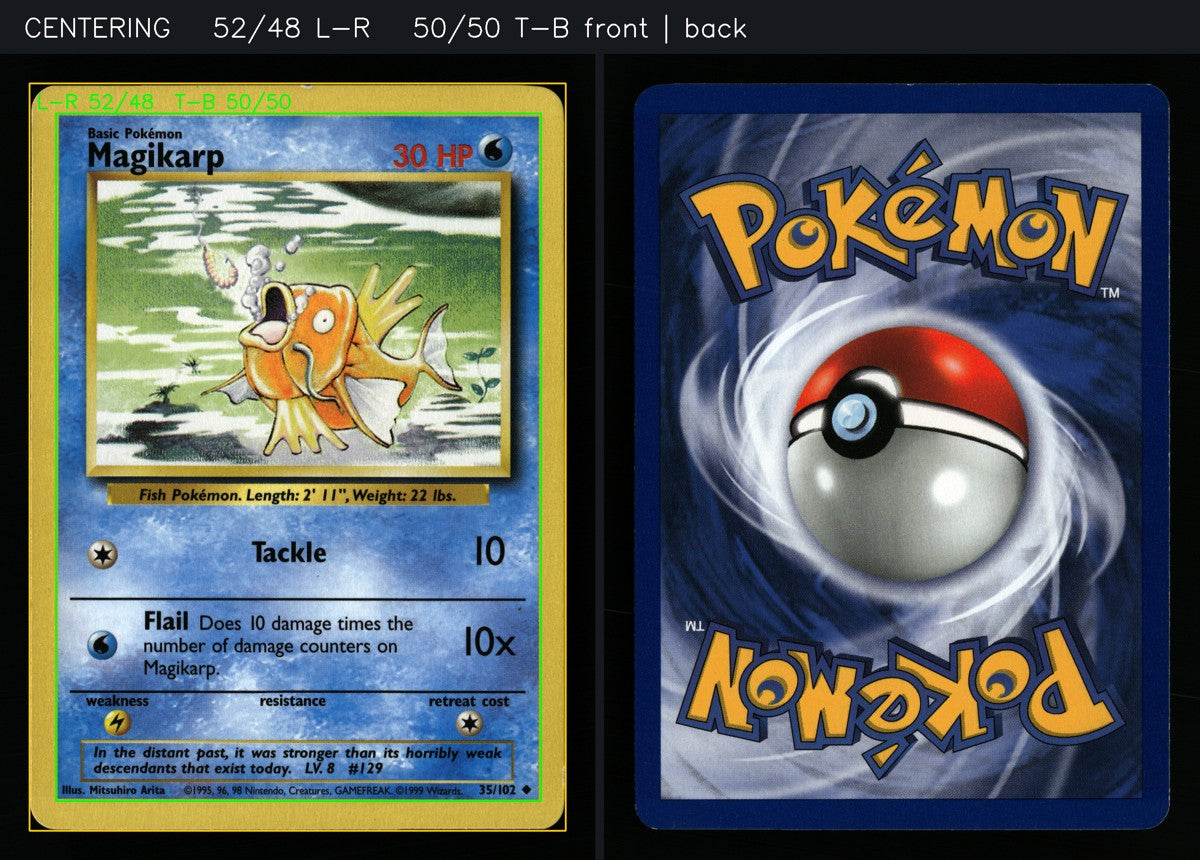 Magikarp 35/102 — Uncommon (Good) - Base Set · A078