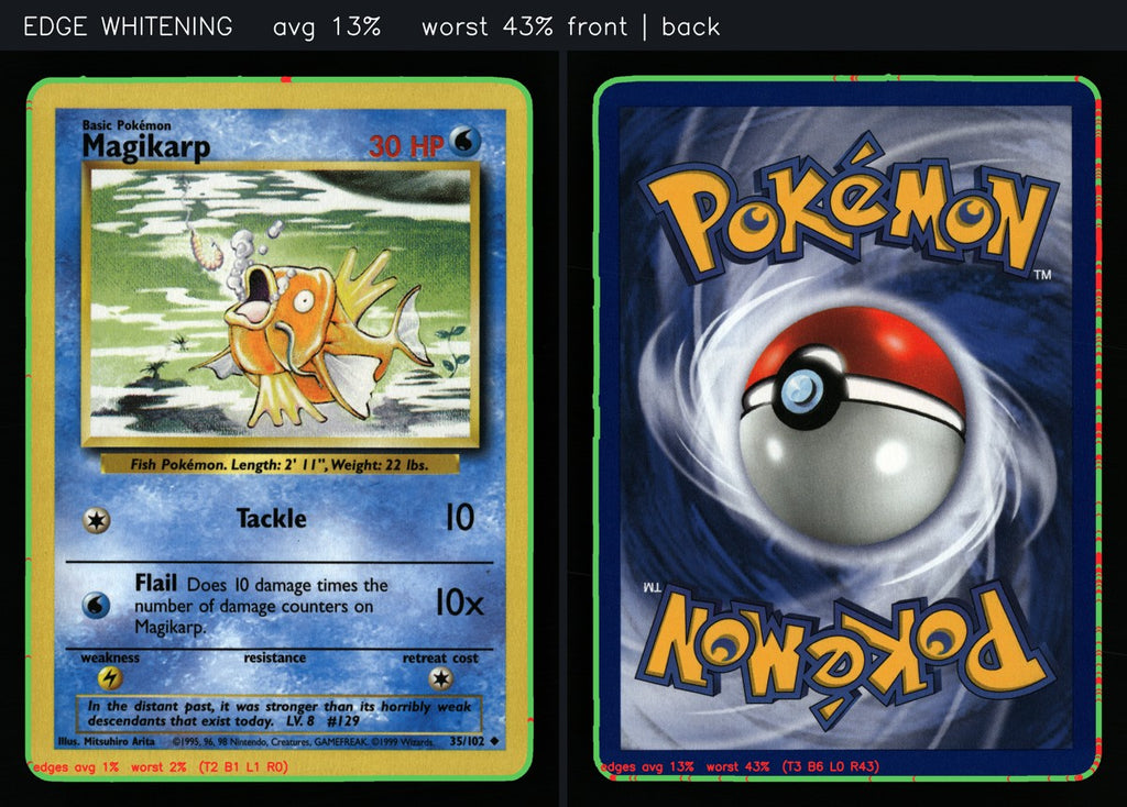 Magikarp 35/102 — Uncommon (Good) - Base Set · A078
