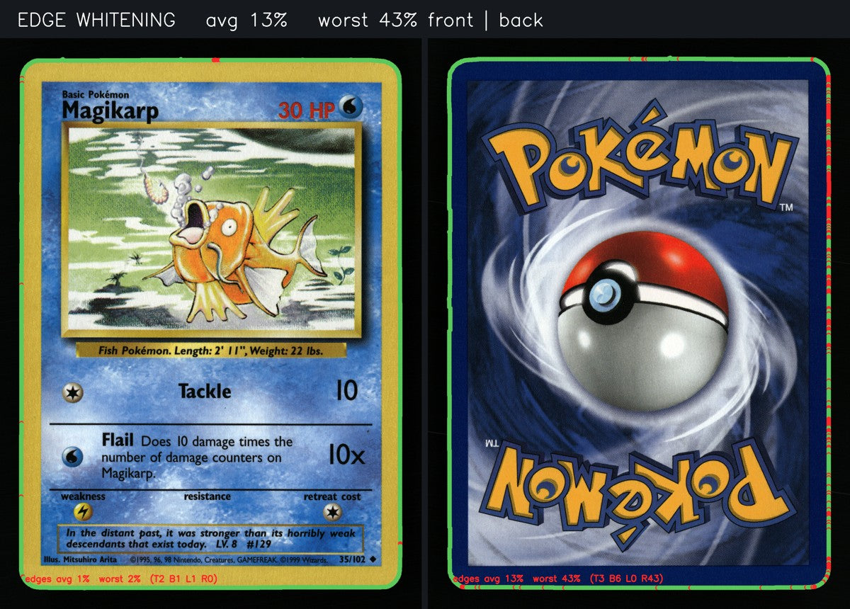 Magikarp 35/102 — Uncommon (Good) - Base Set · A078