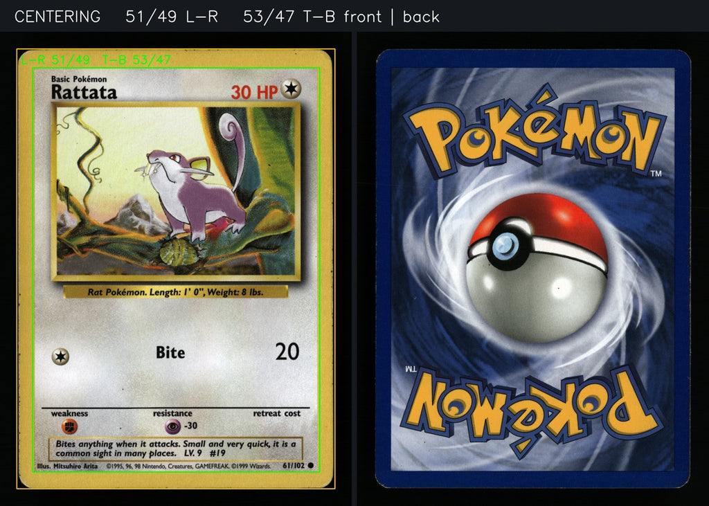 Rattata 61/102 — Common (Excellent) - Base Set · A083