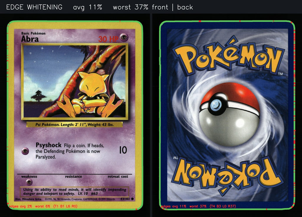 Abra 43/102 — Common (Good) - Base Set · A093