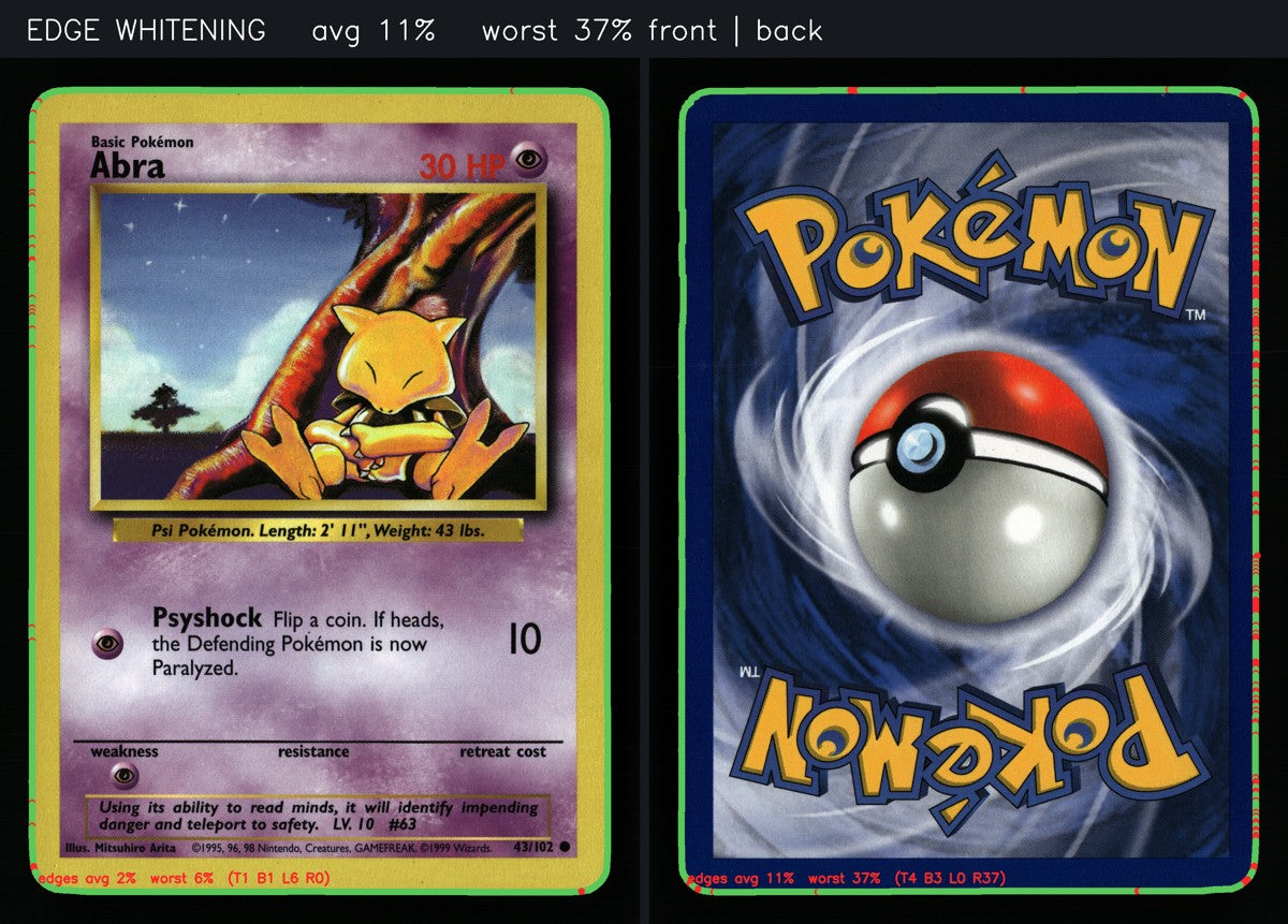 Abra 43/102 — Common (Good) - Base Set · A093