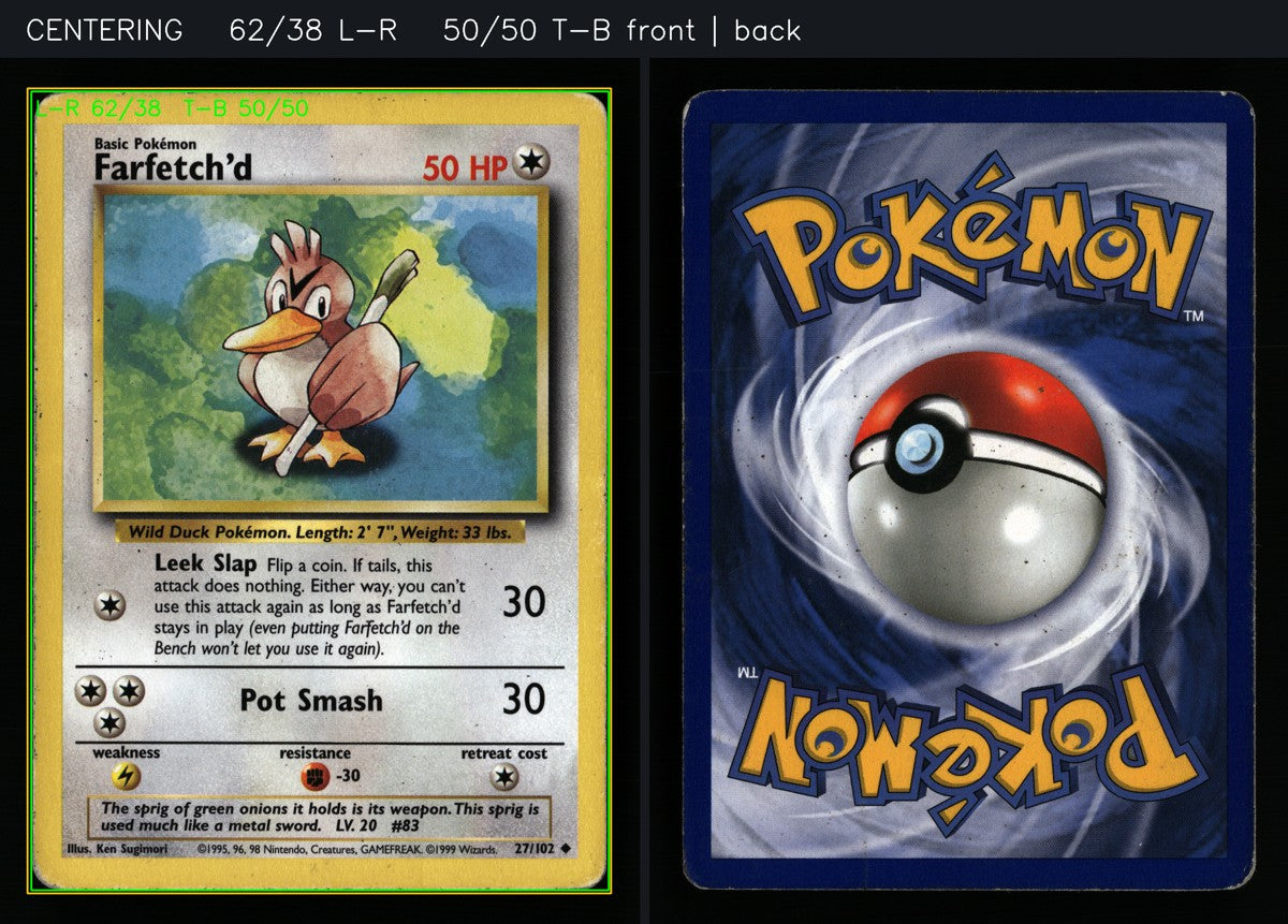 Farfetch'd 27/102 — Uncommon (Light Played) - Base Set · A127