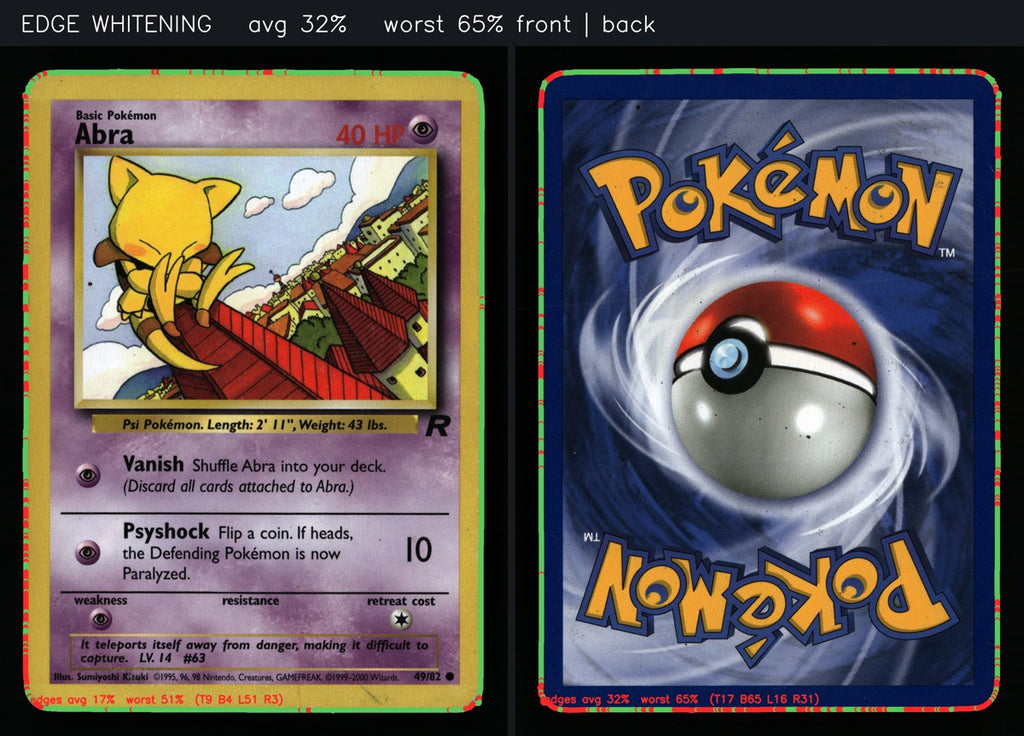 Abra 49/82 — Common (Played) - Team Rocket · A174