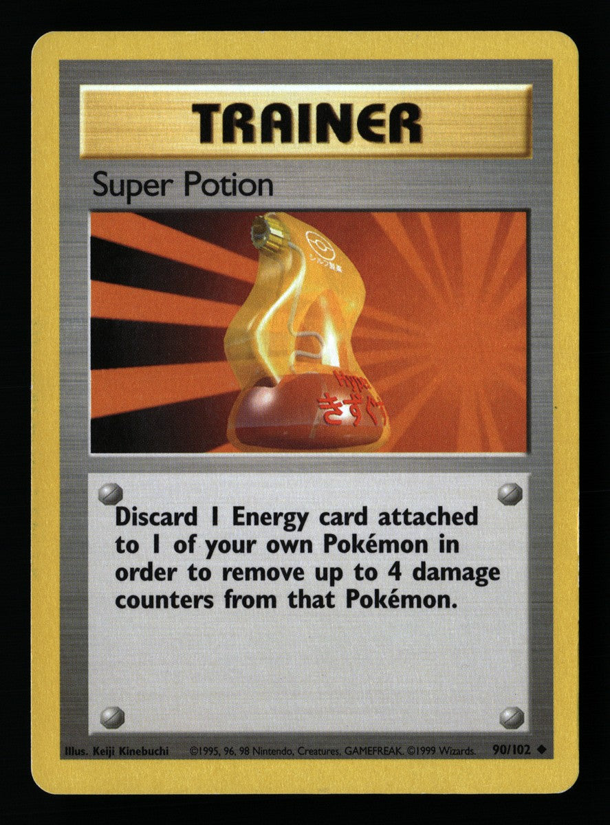 Super Potion 90/102 — Uncommon (Excellent) - Base Set · A185