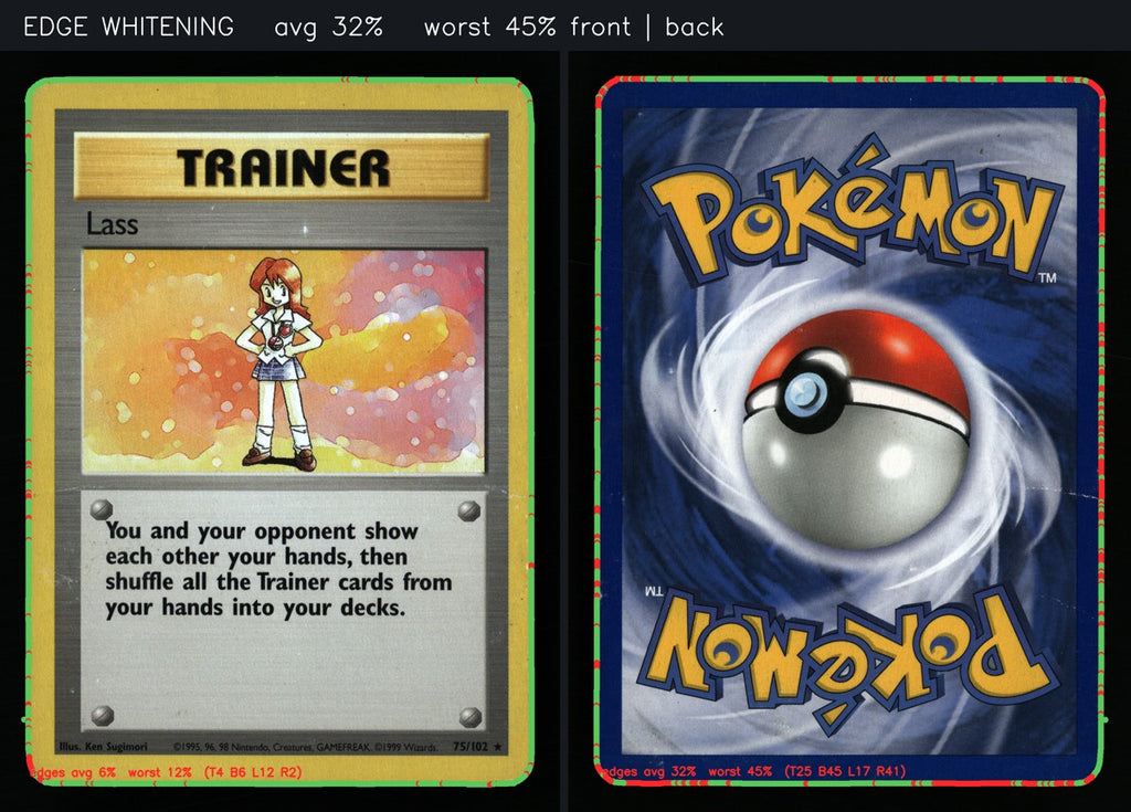 Lass 75/102 — Rare (Poor) - Base Set · A187