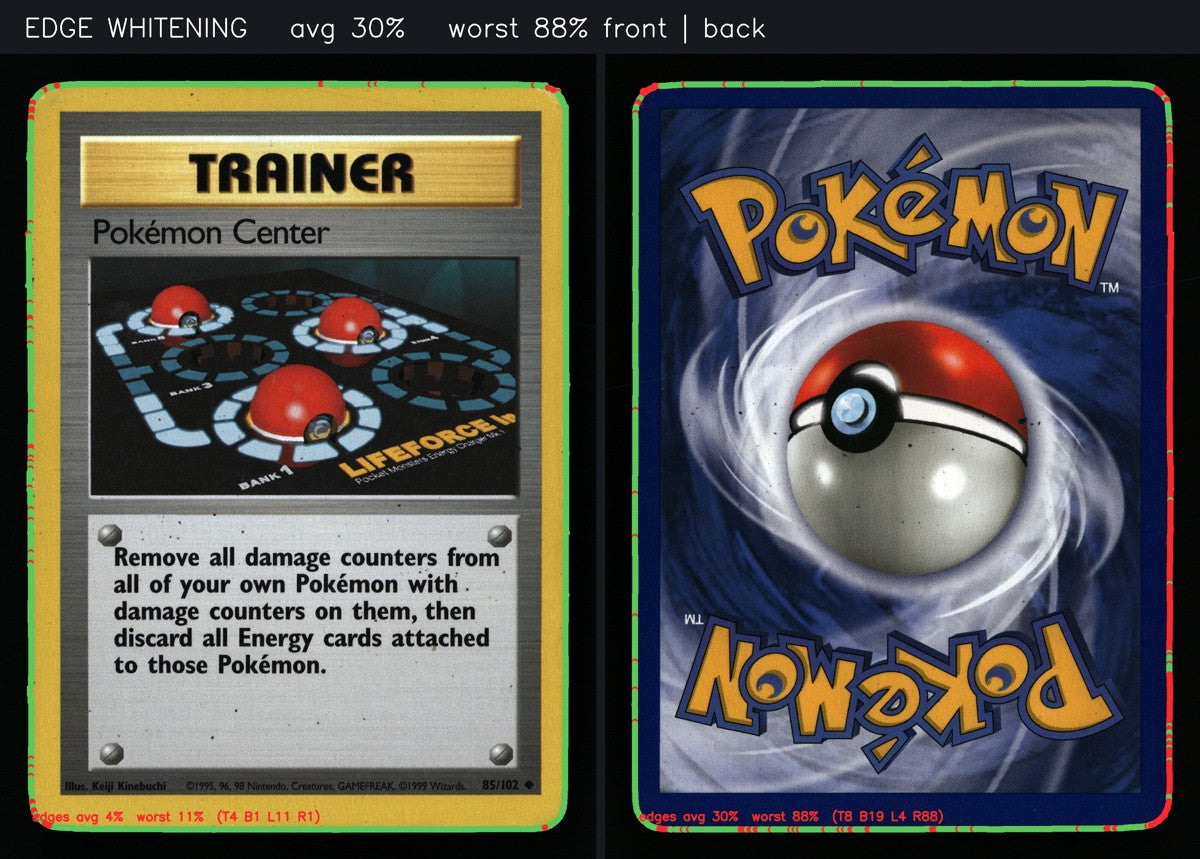 Pokémon Center 85/102 — Uncommon (Light Played) - Base Set · B004
