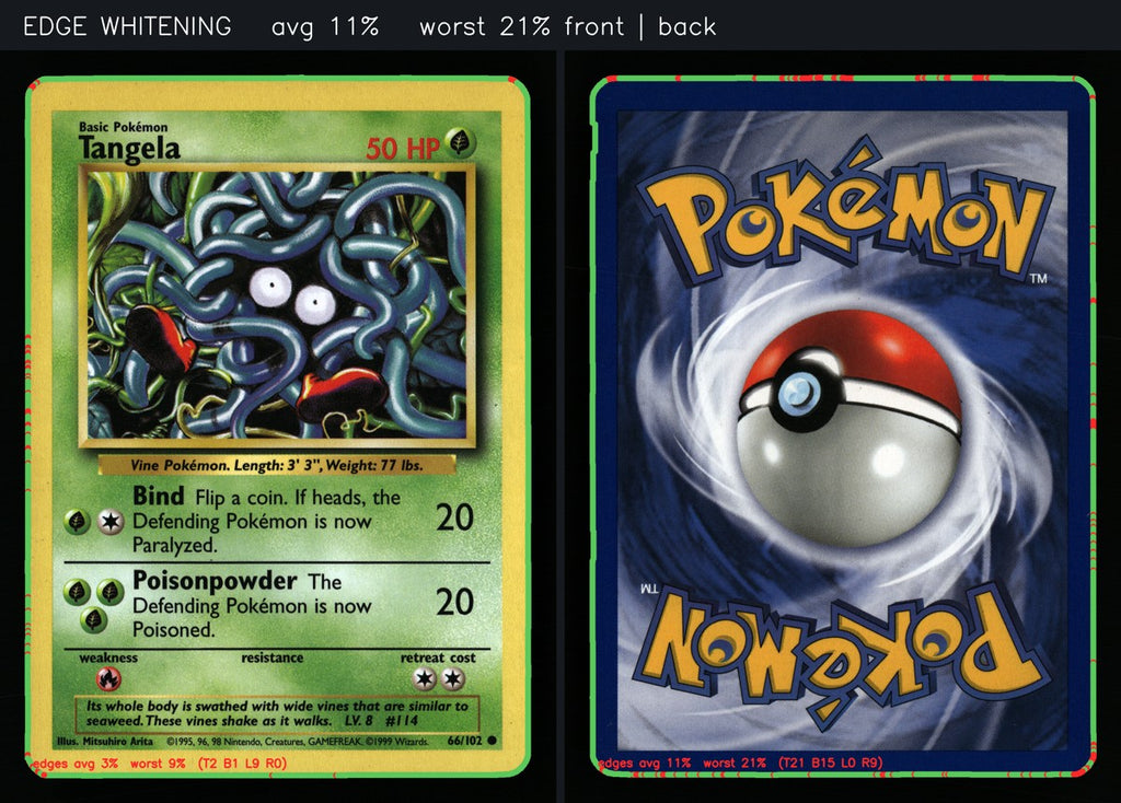 Tangela 66/102 — Common (Good) - Base Set · B019
