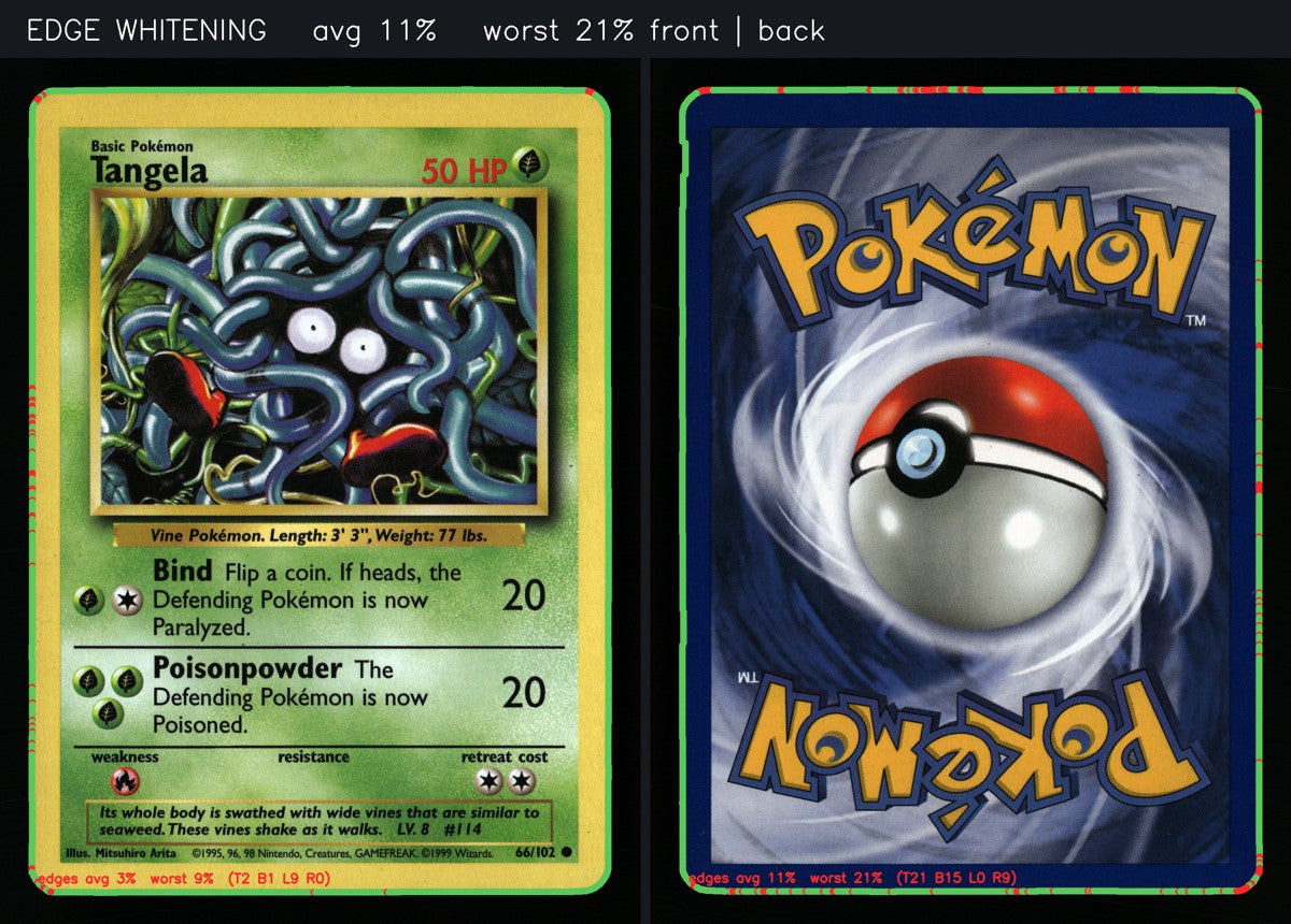 Tangela 66/102 — Common (Good) - Base Set · B019