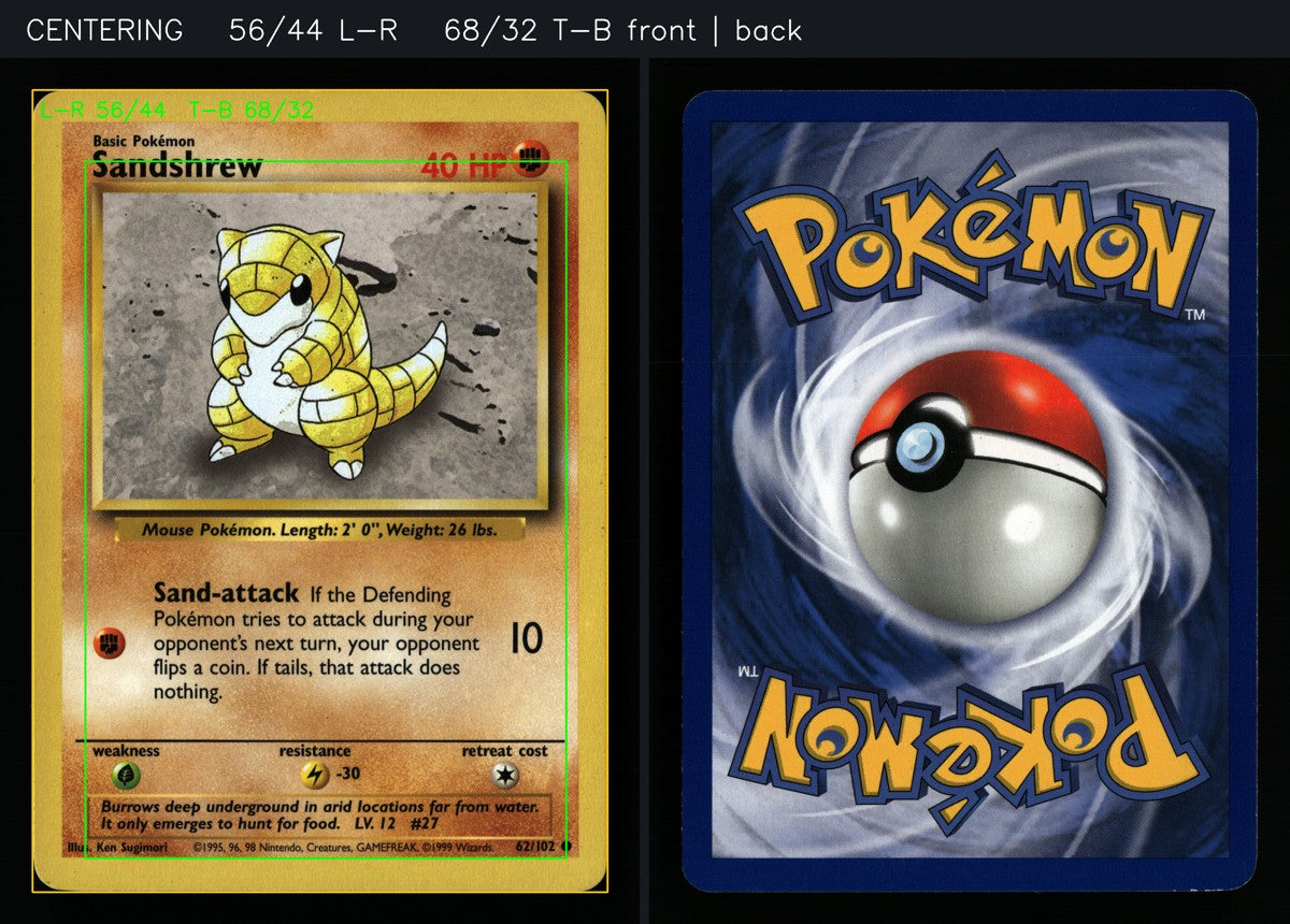 Sandshrew 62/102 — Common (Played) - Base Set · B036