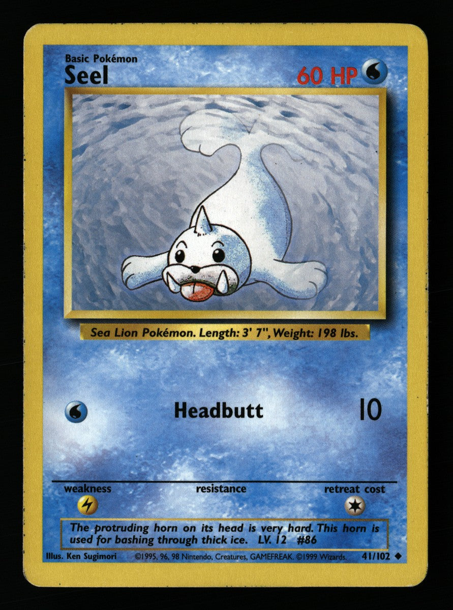 Seel 41/102 — Uncommon (Good) - Base Set · B042