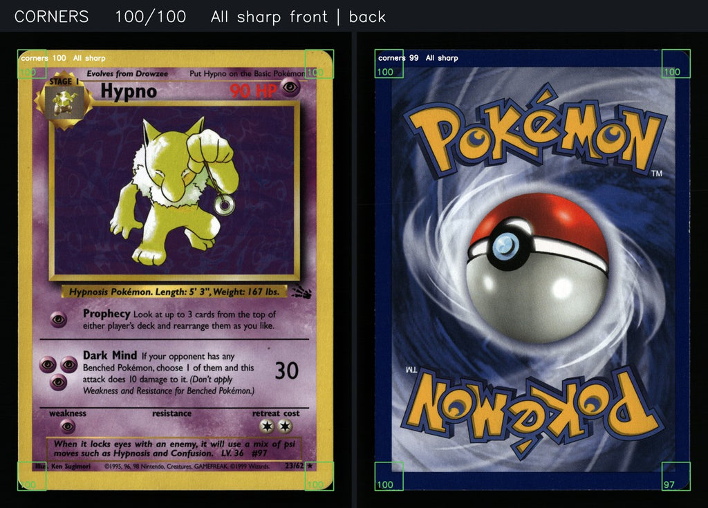 Hypno 23/62 — Rare (Good) - Fossil · B058