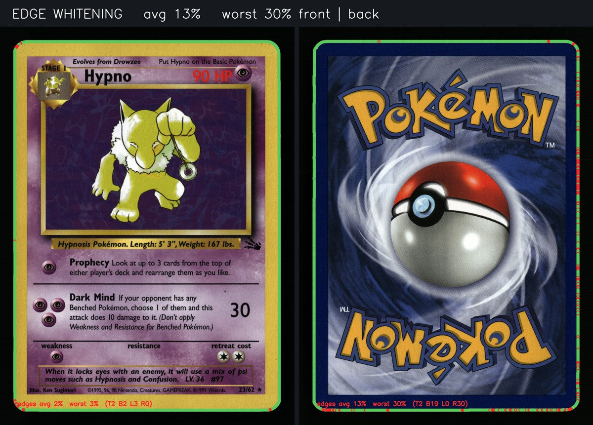Hypno 23/62 — Rare (Good) - Fossil · B058