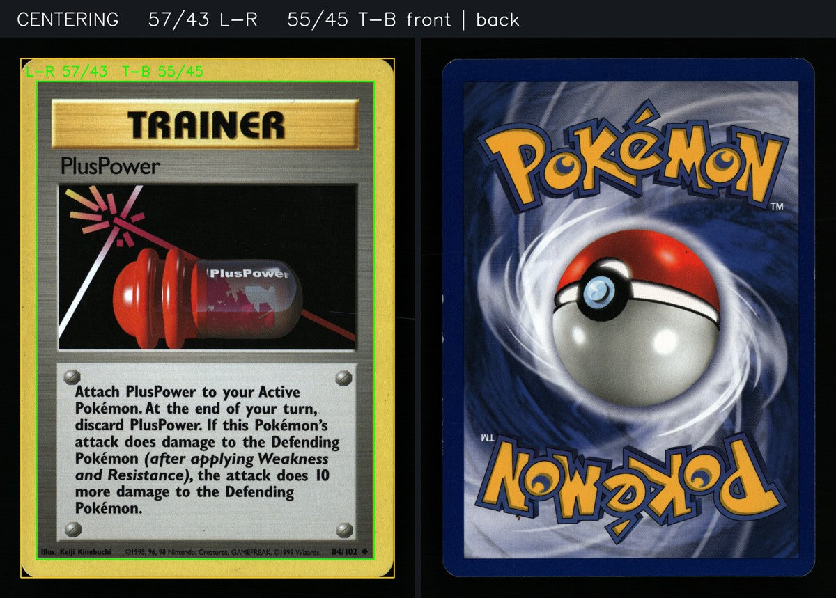 PlusPower 84/102 — Uncommon (Good) - Base Set · B069