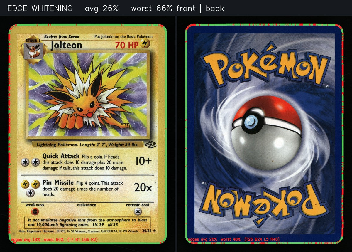 Jolteon 20/64 — Rare (Light Played) - Jungle · B077