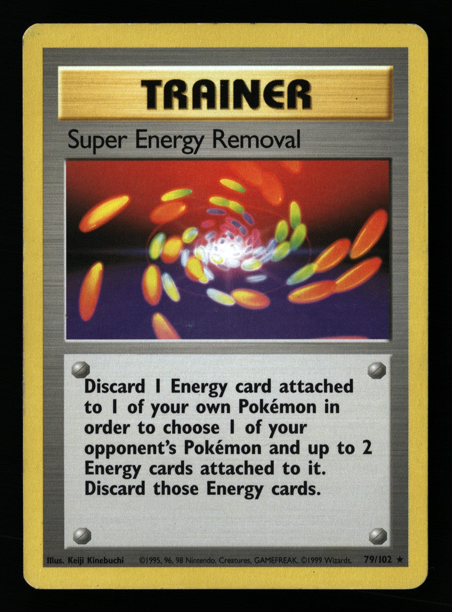 Super Energy Removal 79/102 — Rare (Good) - Base Set · B083