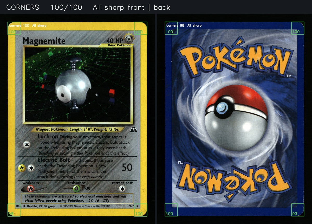 Magnemite 7/75 — Rare Holo (Good) - Neo Discovery · B089