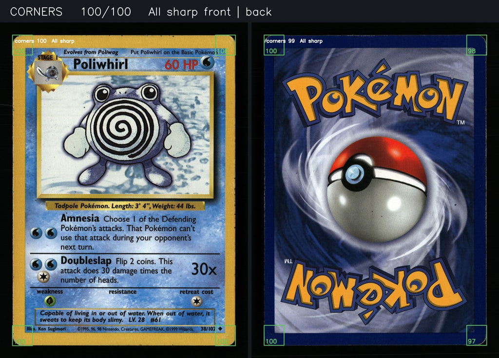 Poliwhirl 38/102 — Uncommon (Good) - Base Set · B158