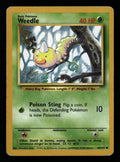 Weedle 69/102 — Common (Played) - Base Set · B155