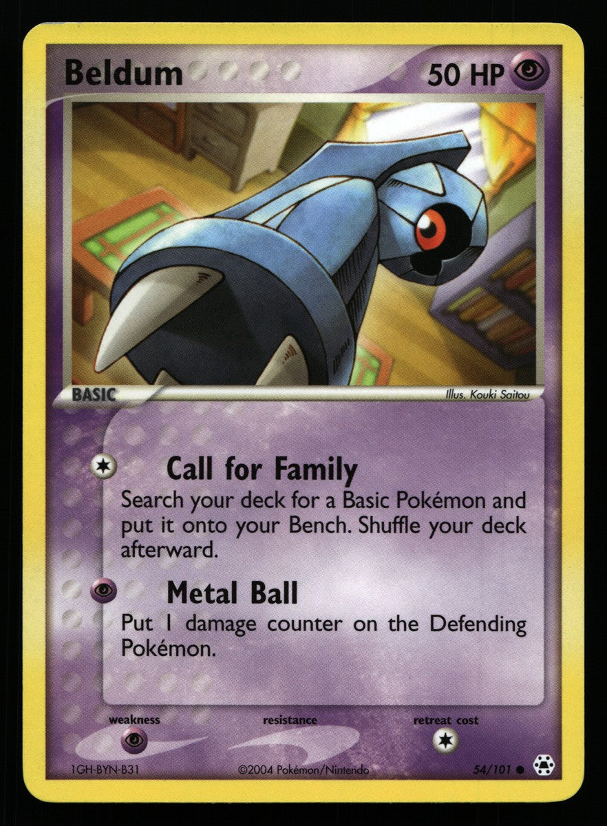 Beldum 54/101 — Common (Near Mint) - Hidden Legends · C073