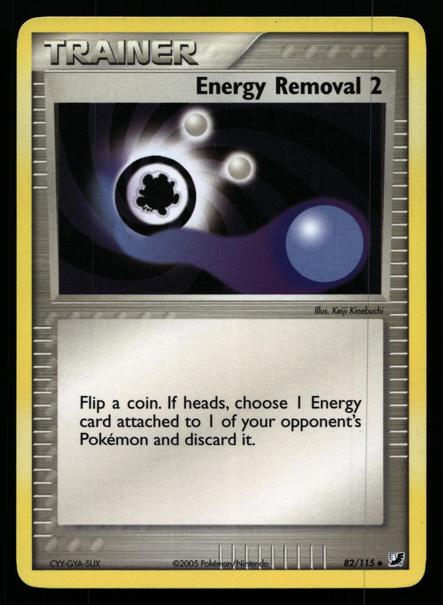 Energy Removal 2 80/109 — Uncommon (Excellent) - Ruby & Sapphire · C164