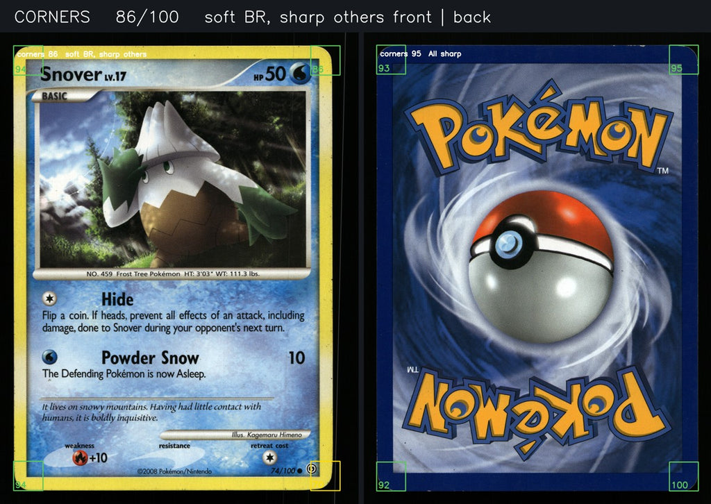 Snover 74/100 — Common (Excellent) - Stormfront · D138