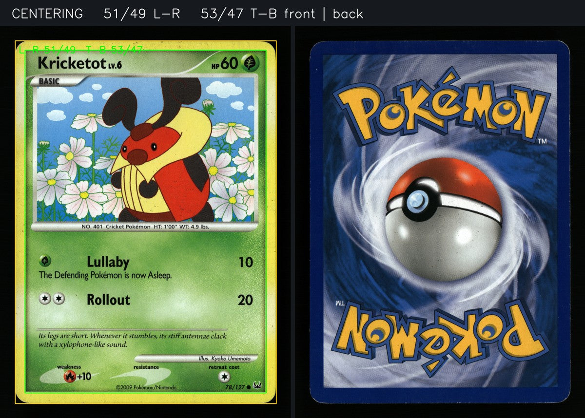 Kricketot 78/127 — Common (Good) - Platinum · E034