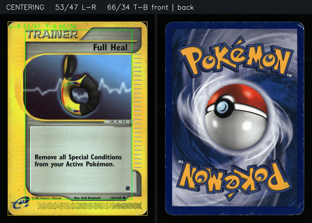 Full Heal 154/165 — Common (Played) - Expedition Base Set · E057