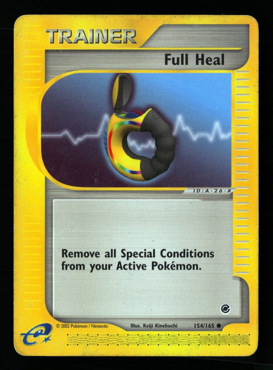 Full Heal 154/165 — Common (Played) - Expedition Base Set · E058