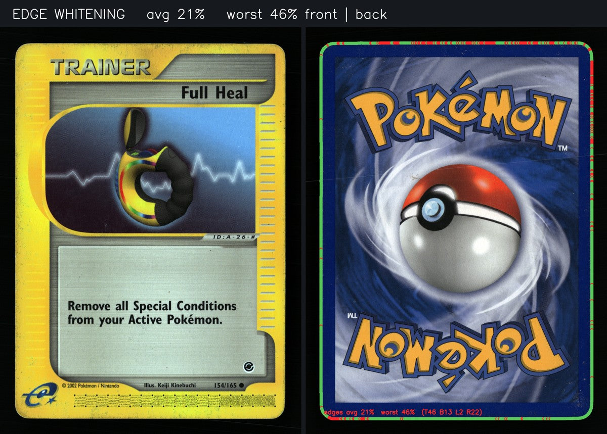 Full Heal 154/165 — Common (Played) - Expedition Base Set · E058