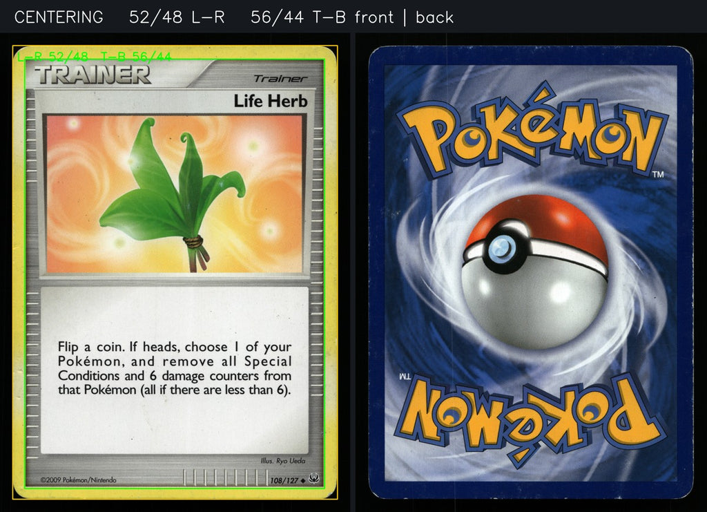 Life Herb 108/127 — Uncommon (Played) - Platinum · E116