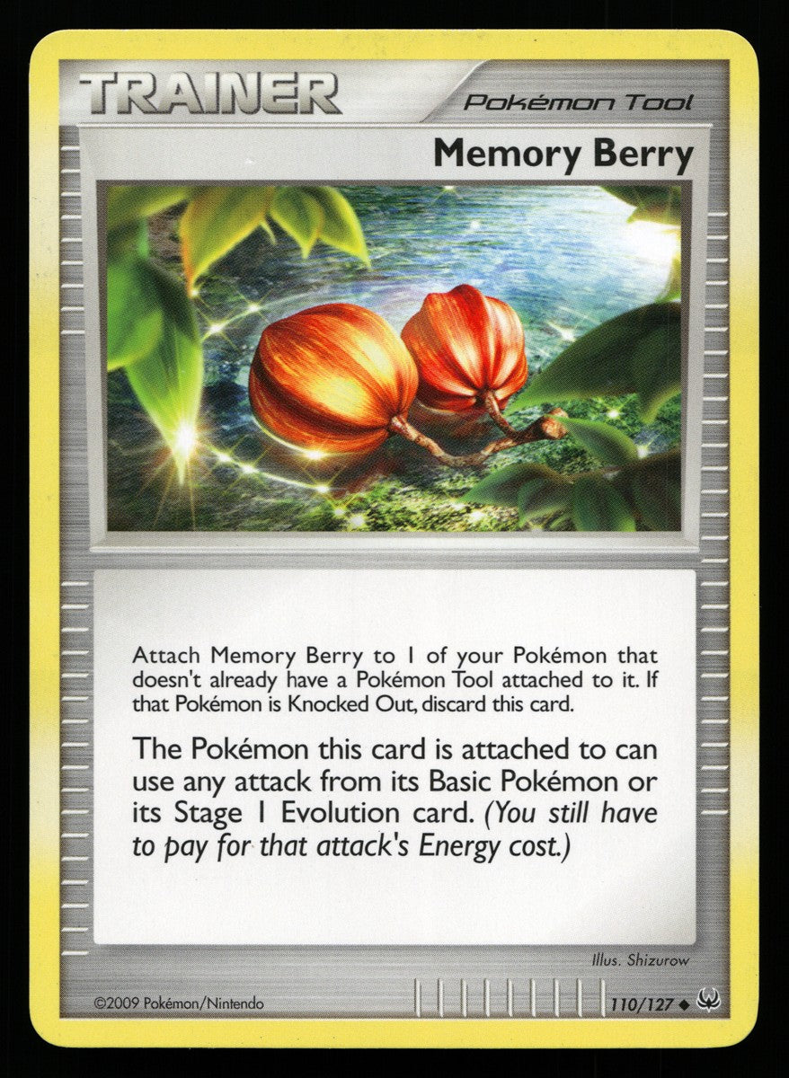 Memory Berry 110/127 — Uncommon (Good) - Platinum · E117