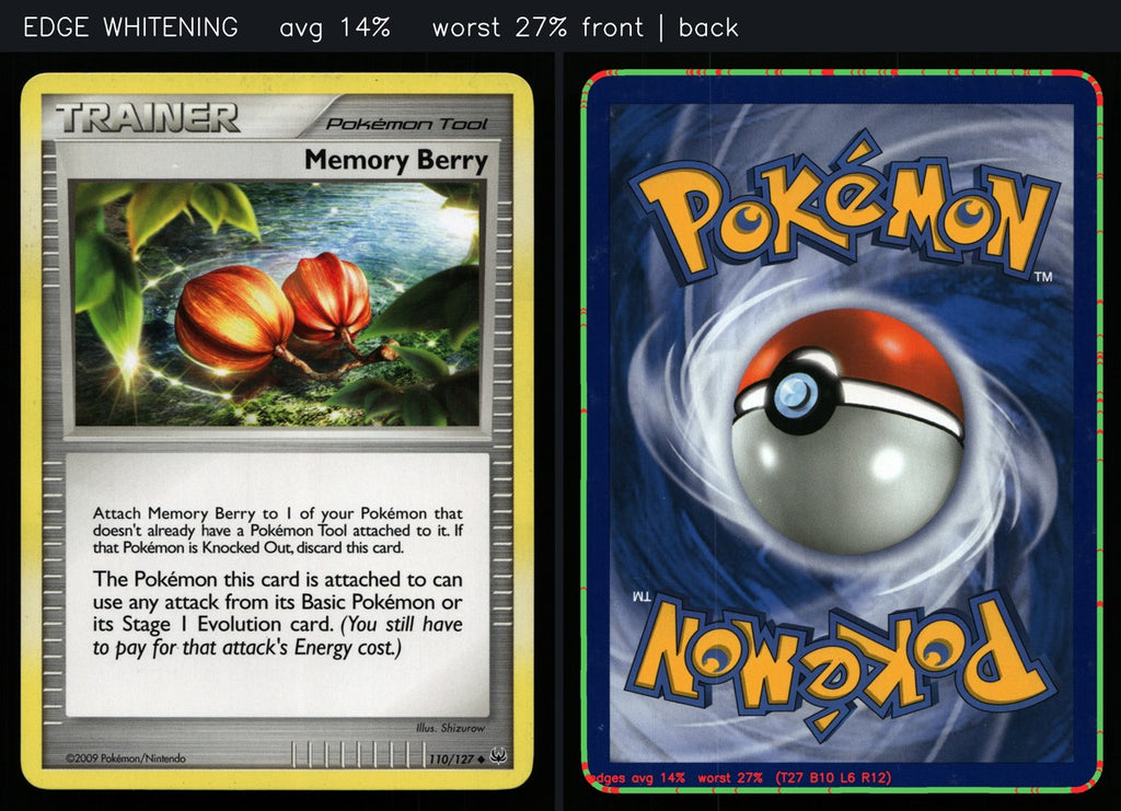 Memory Berry 110/127 — Uncommon (Good) - Platinum · E117