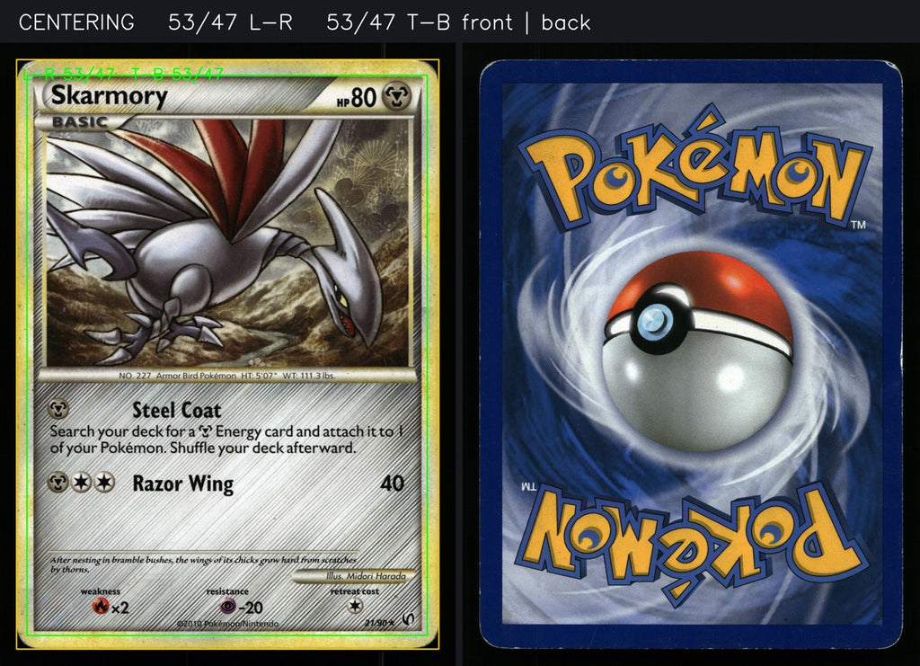Skarmory 21/90 — Rare (Played) - Undaunted · E178