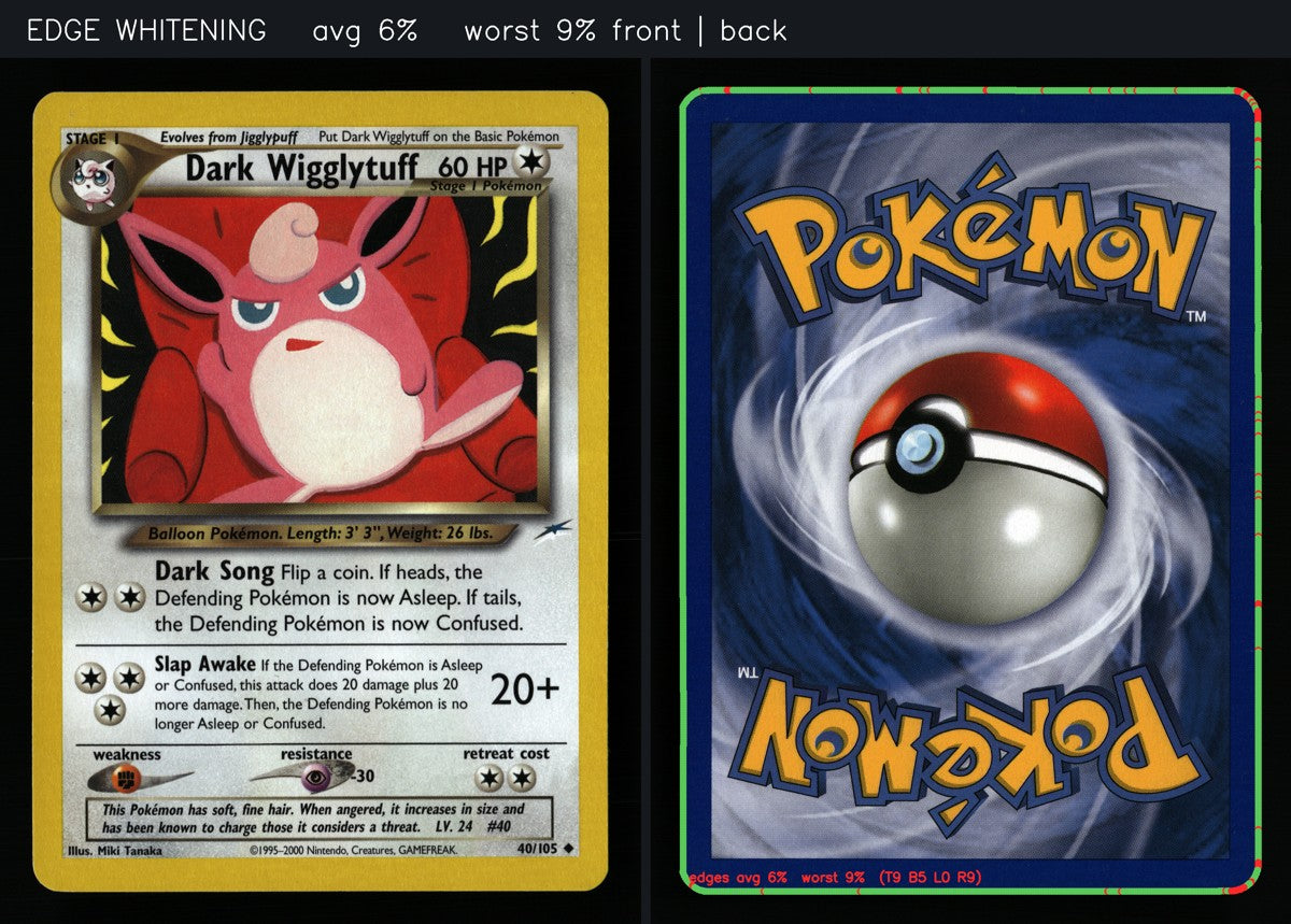 Dark Wigglytuff 40/105 — Uncommon (Excellent) - Neo Destiny · E188