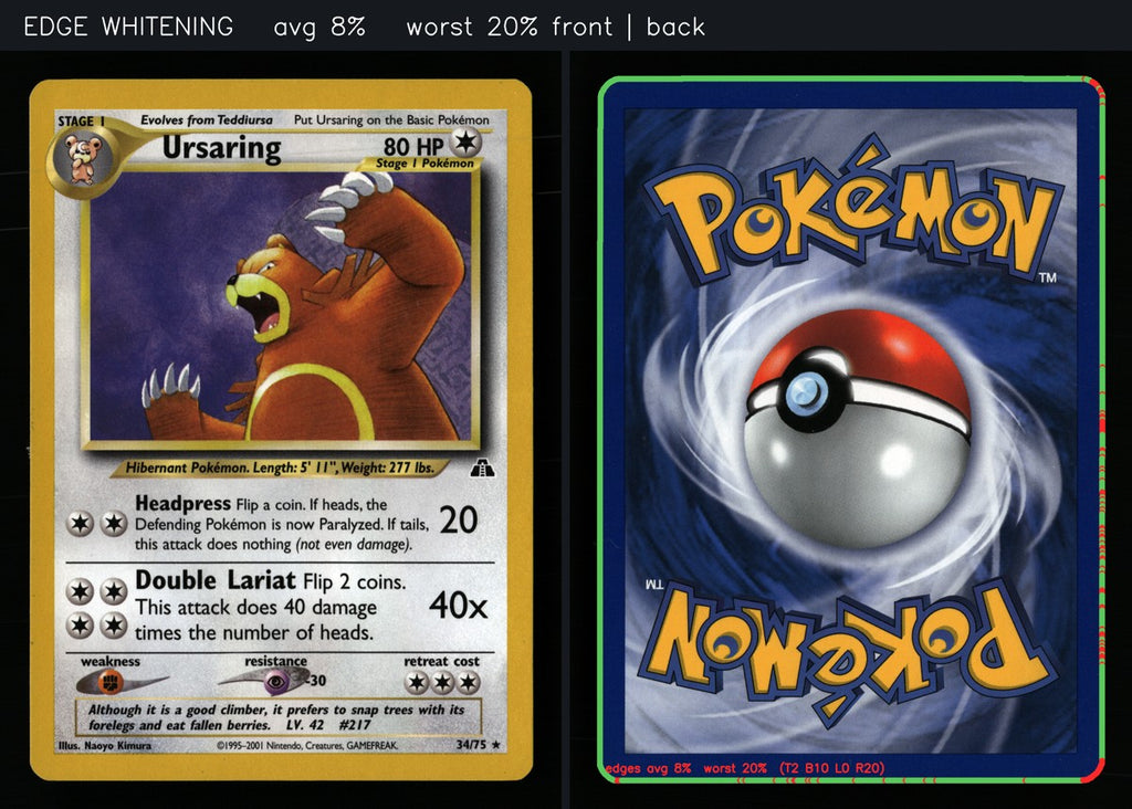 Ursaring 34/75 — Rare (Excellent) - Neo Discovery · F018