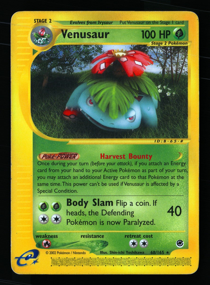 Venusaur 68/165 — Rare (Good) - Expedition Base Set · F034