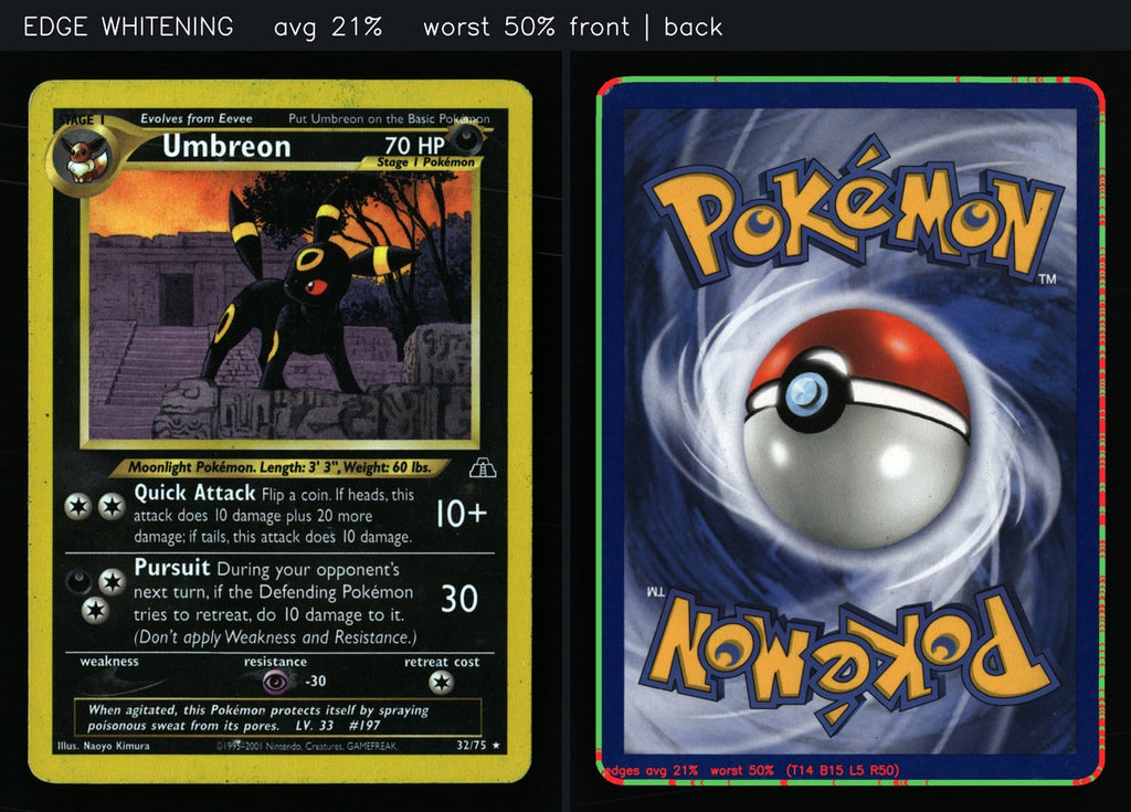 Umbreon 32/75 — Rare (Light Played) - Neo Discovery · F040