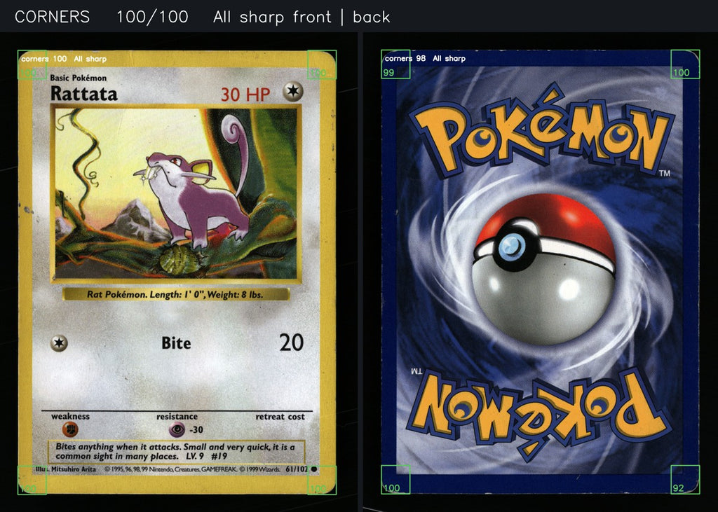 Rattata 61/102 — Common (Poor) - Base Set (Shadowless) · G082