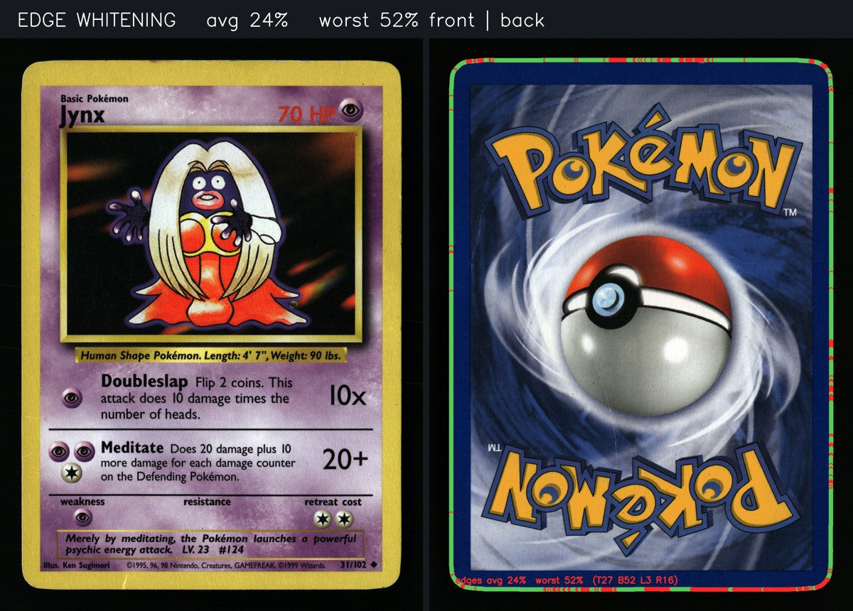 Jynx 31/102 — Uncommon (Poor) - Base Set · G103