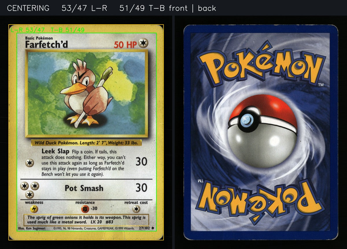 Farfetch'd 27/102 — Uncommon (Poor) - Base Set · G106