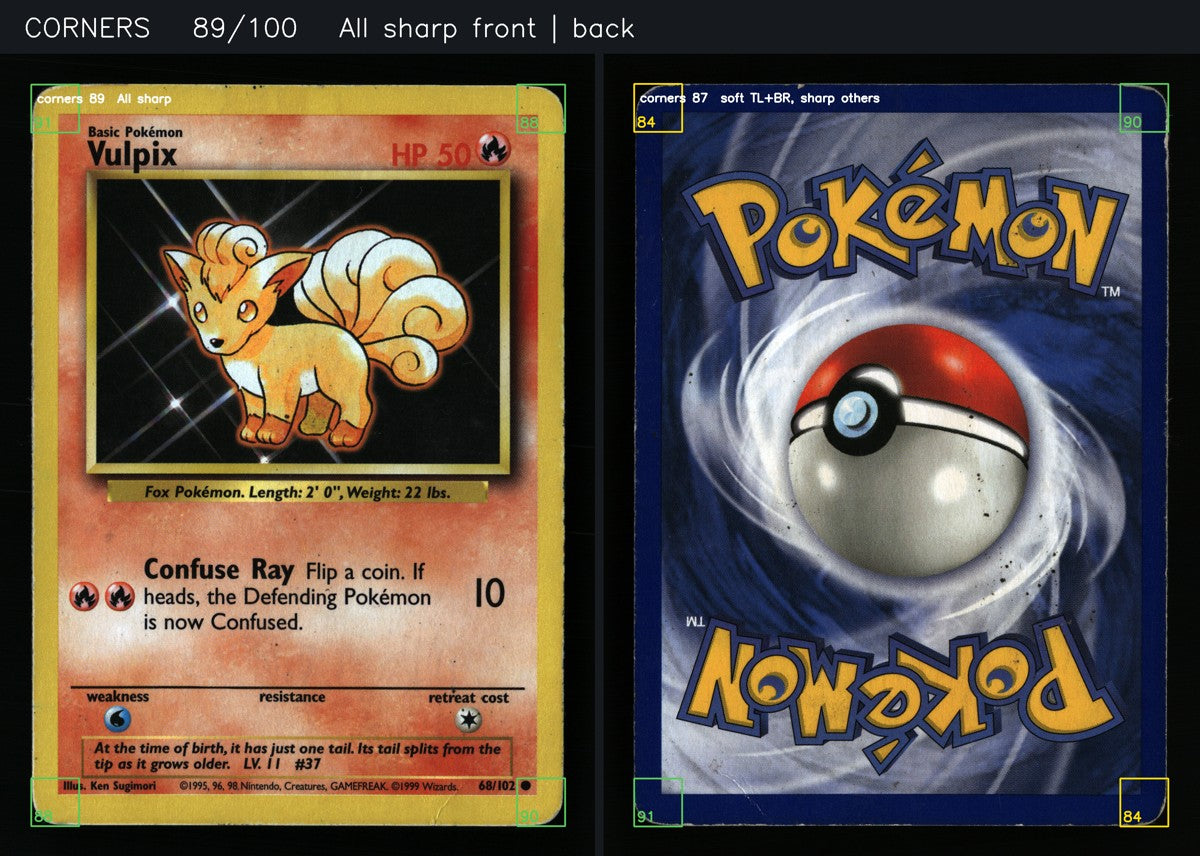 Vulpix 68/102 — Common (Poor) - Base Set · G109